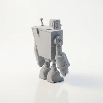 Mô hình Robot Cổ điển Retro Robot Figurine - File in 3D Sci-Fi