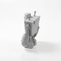 Mô hình Robot Cổ điển Retro Robot Figurine - File in 3D Sci-Fi - Thumbnail 4