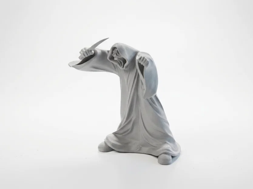 Mô hình 3D Ghostface - Nhân vật phim kinh dị có thể in ấn - Image 1
