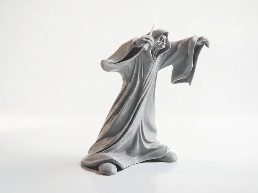 Mô hình 3D Ghostface - Nhân vật phim kinh dị có thể in ấn - Image 2