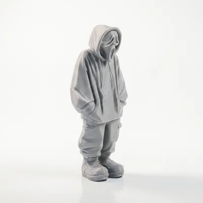 Mô Hình Ghostface Kinh Dị In 3D