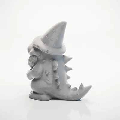 Mô hình Godzilla Gnome Kaiju trang trí sân vườn in 3D