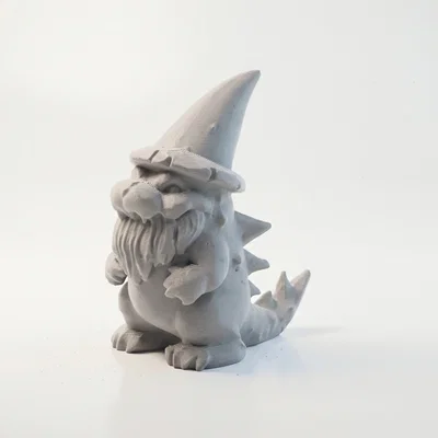 Mô hình Godzilla Gnome Kaiju trang trí sân vườn in 3D