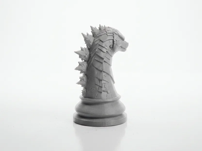 Mô hình in 3D quân xe cờ vua Godzilla Kaiju - Image 2