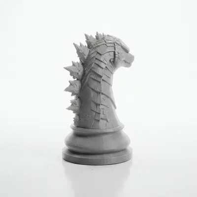 Mô hình in 3D quân xe cờ vua Godzilla Kaiju