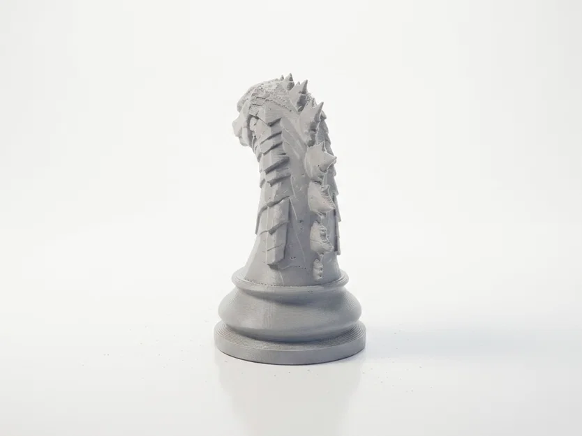 Mô hình in 3D quân xe cờ vua Godzilla Kaiju - Image 3