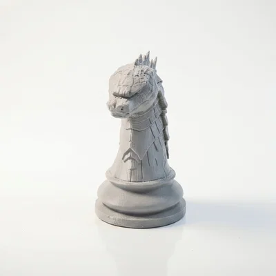 Mô hình in 3D quân xe cờ vua Godzilla Kaiju