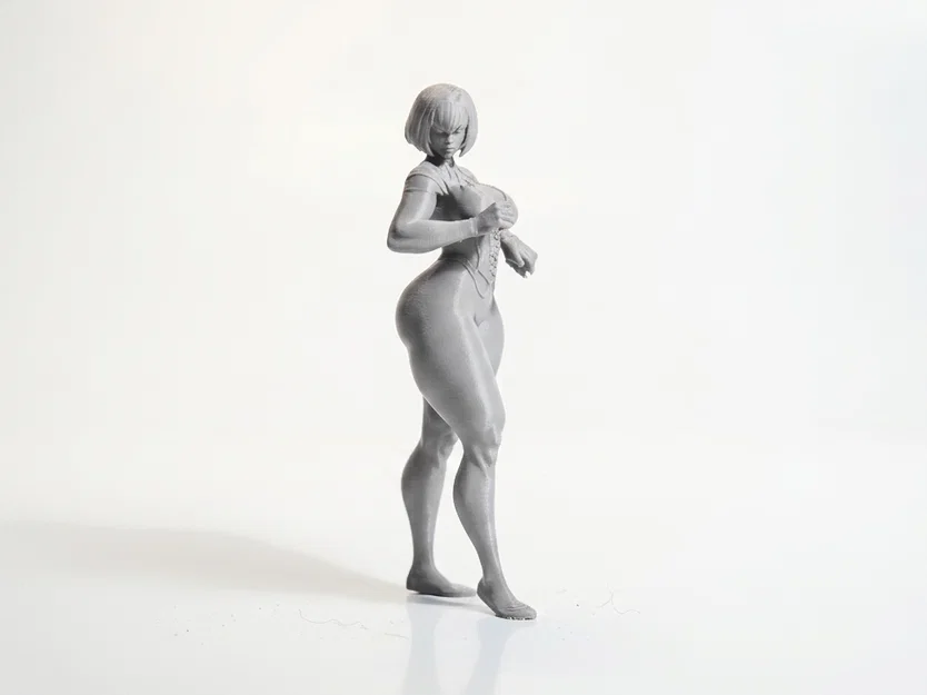 Mô hình nhân vật Anime Goth Girl in 3D - Image 2