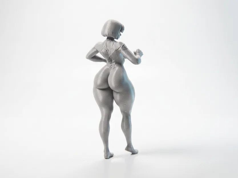 Mô hình nhân vật Anime Goth Girl in 3D - Image 3