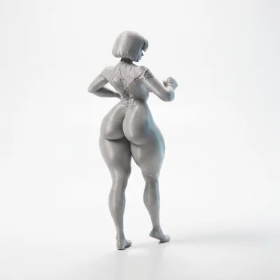 Mô hình nhân vật Anime Goth Girl in 3D