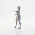 Mô hình nhân vật Anime Goth Girl in 3D - Thumbnail 4