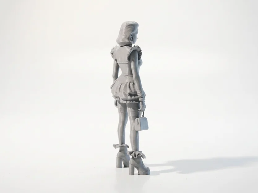 Mô hình 3D Nhân vật Gothic dành cho Phim & Truyền hình có thể in được - Image 3