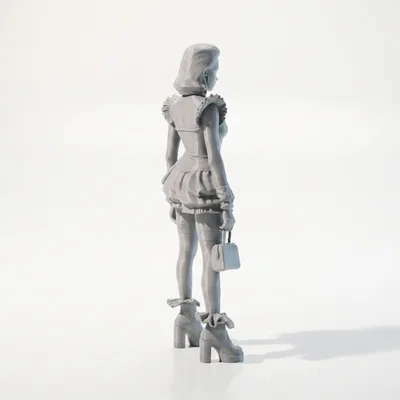 Mô hình 3D Nhân vật Gothic dành cho Phim & Truyền hình có thể in được
