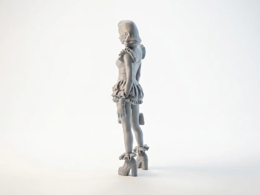 Mô hình 3D Nhân vật Gothic dành cho Phim & Truyền hình có thể in được - Image 4