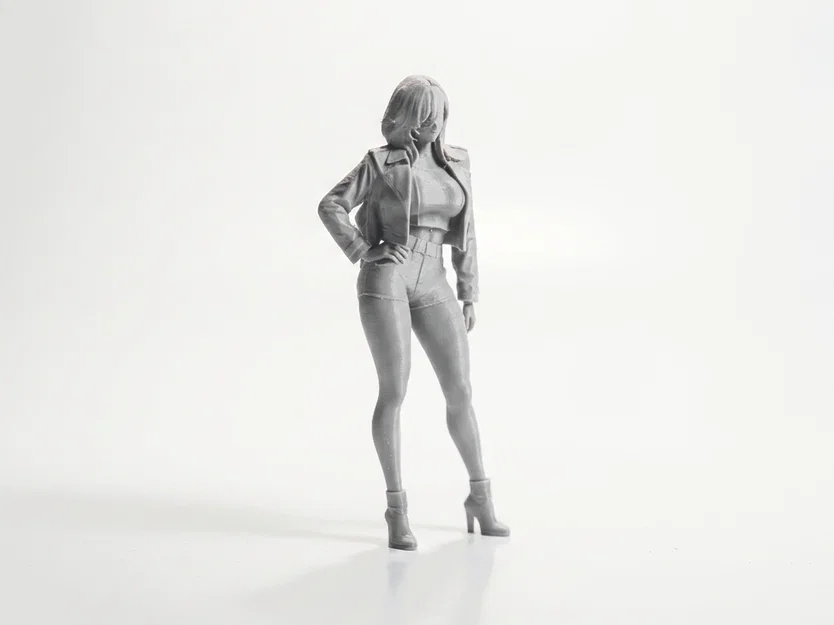 Mô hình tượng Goth Lady dành cho phim & truyền hình để in 3D - Image 2