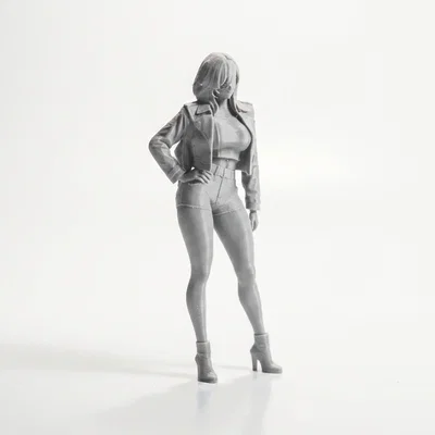 Mô hình tượng Goth Lady dành cho phim & truyền hình để in 3D