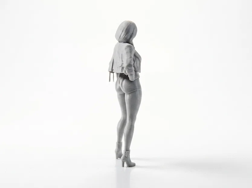 Mô hình tượng Goth Lady dành cho phim & truyền hình để in 3D - Image 3