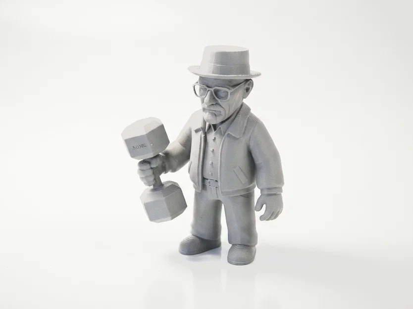 Mô hình 3D Walter White - Nhân vật Breaking Bad ấn tượng - Image 1