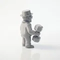 Mô hình 3D Walter White - Nhân vật Breaking Bad ấn tượng - Thumbnail 3