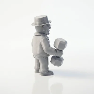 Mô hình 3D Walter White - Nhân vật Breaking Bad ấn tượng