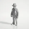 Mô hình Indiana Jones 3D - Tượng sưu tầm phim & truyền hình dành cho in 3D - Thumbnail 1