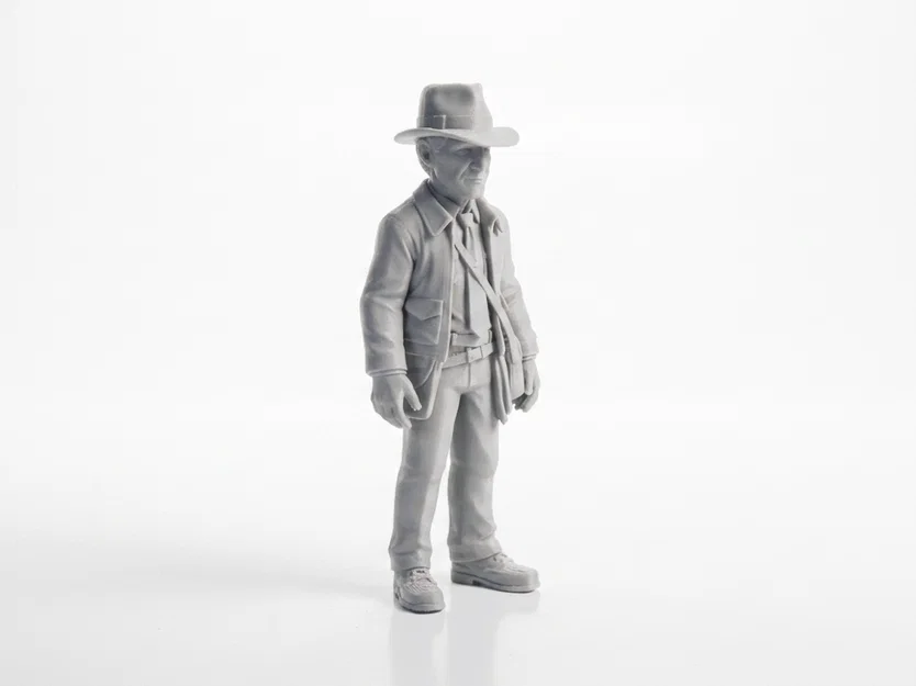 Mô hình Indiana Jones 3D - Tượng sưu tầm phim & truyền hình dành cho in 3D - Image 2