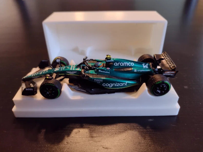 Hộp bảo vệ cho mô hình xe F1 tỉ lệ 1:43 (quy định 2018-2025) - Image 1