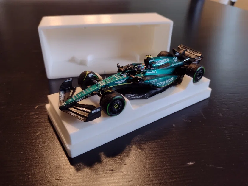Hộp bảo vệ cho mô hình xe F1 tỉ lệ 1:43 (quy định 2018-2025) - Image 2