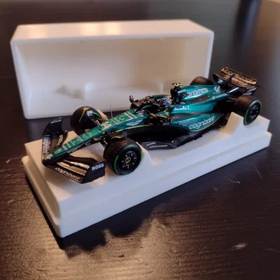 Hộp bảo vệ cho mô hình xe F1 tỉ lệ 1:43 (quy định 2018-2025)