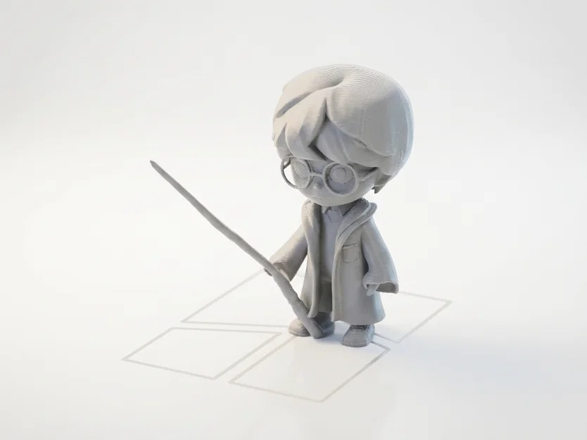 Mô hình 3D Harry Potter - Phù thủy nhỏ dành cho tín đồ điện ảnh - Image 1