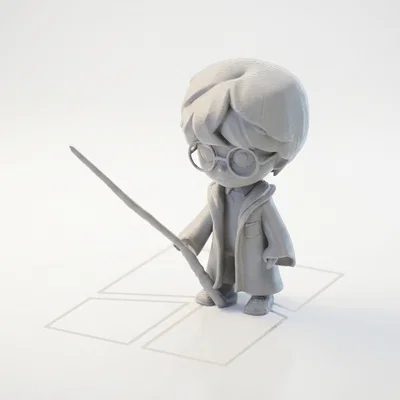 Mô hình 3D Harry Potter - Phù thủy nhỏ dành cho tín đồ điện ảnh