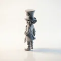 Mô hình Mad Hatter - Nhân vật phim điện ảnh cực đẹp cho in 3D - Thumbnail 4
