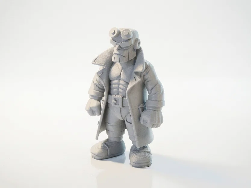 Mô hình Hellboy in 3D sưu tầm - Phim & Truyền hình - Image 1