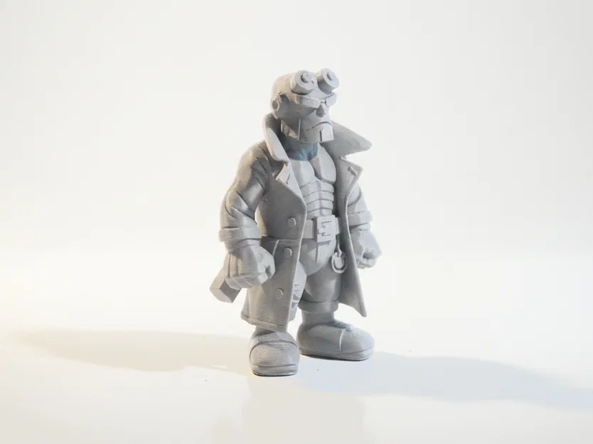 Mô hình Hellboy in 3D sưu tầm - Phim & Truyền hình - Image 2