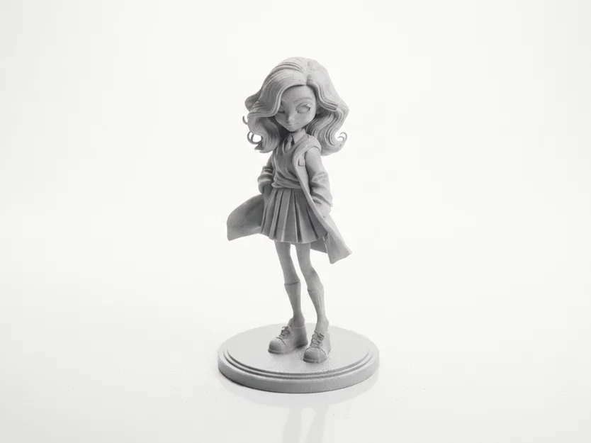 Mô hình 3D nhân vật Hermione Granger từ phim và truyền hình - Image 1