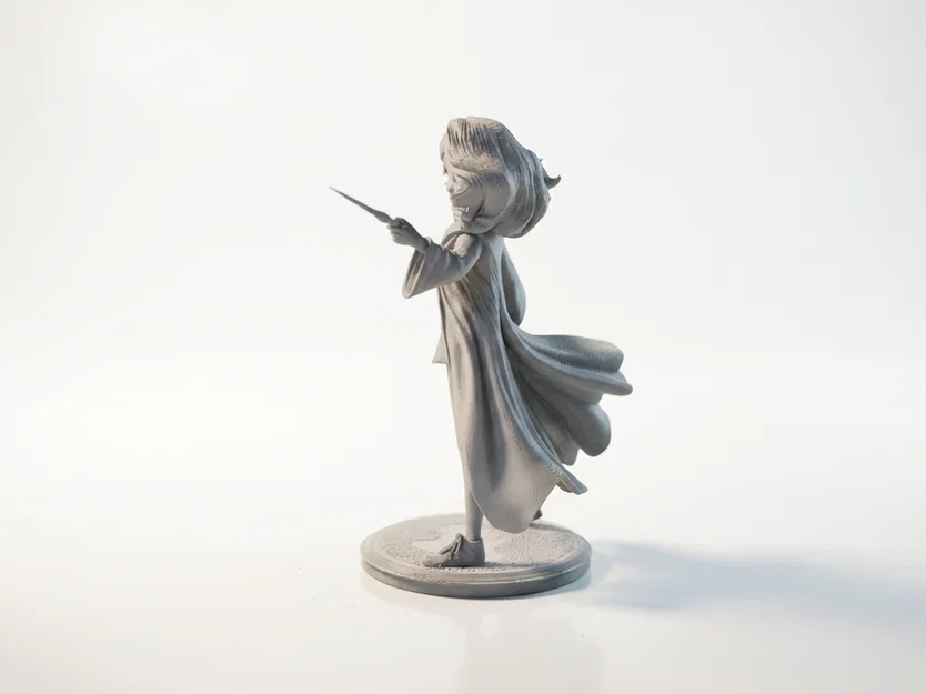 Mô hình 3D Hermione Granger - Harry Potter (File in 3D) - Image 4