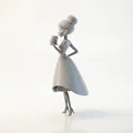 Mô hình Holly Golightly Figurine in 3D phong cách điện ảnh cổ điển - Thumbnail 4