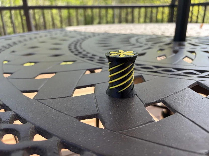 Mini Hourglass Passthrough Fidget - Đồ chơi fidget xoay mini - Image 1