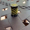 Mini Hourglass Passthrough Fidget - Đồ chơi fidget xoay mini - Thumbnail 2