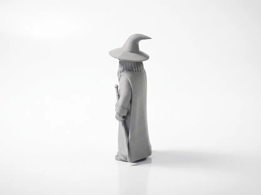 Mô hình in 3D nhân vật pháp sư giả tưởng - Image 4