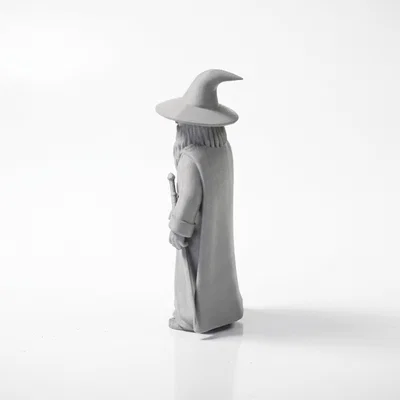 Mô hình in 3D nhân vật pháp sư giả tưởng