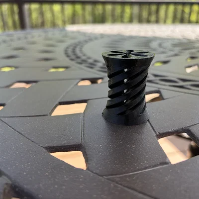 Mini Hourglass Passthrough Fidget - Đồ chơi fidget xoay mini