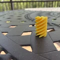 Mini Hourglass Passthrough Fidget - Đồ chơi fidget xoay mini - Thumbnail 4