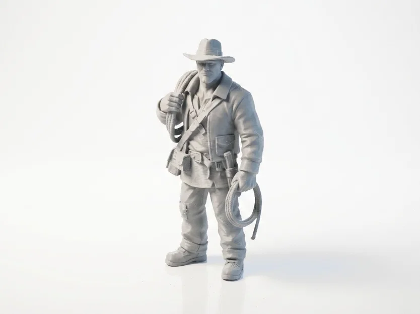 Mô hình Indiana Jones in 3D dành cho fan hâm mộ phim ảnh - Image 1
