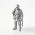 Mô hình Indiana Jones in 3D dành cho fan hâm mộ phim ảnh - Thumbnail 1
