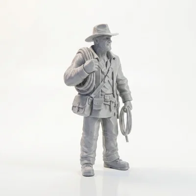 Mô hình Indiana Jones in 3D dành cho fan hâm mộ phim ảnh