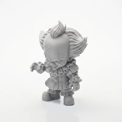 Mô hình 3D chú hề Pennywise kinh dị có thể in ấn