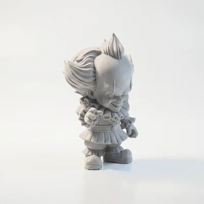 Mô hình 3D chú hề Pennywise kinh dị có thể in ấn