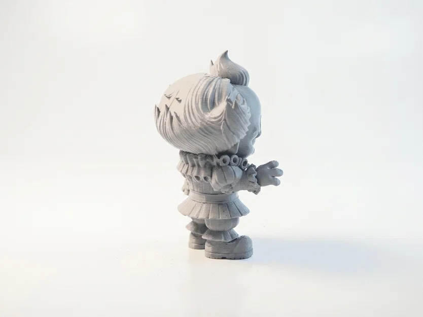Mô hình 3D chú hề Pennywise kinh dị có thể in ấn - Image 3