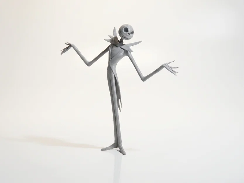 Mô hình 3D in ấn Jack Skellington (Phim & Truyền hình) - Image 1